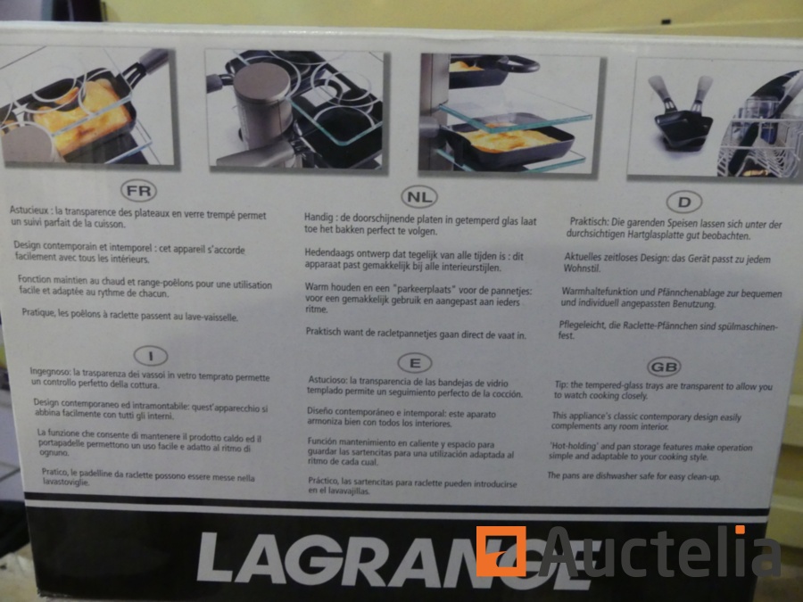 Appareil à raclette design Lagrange