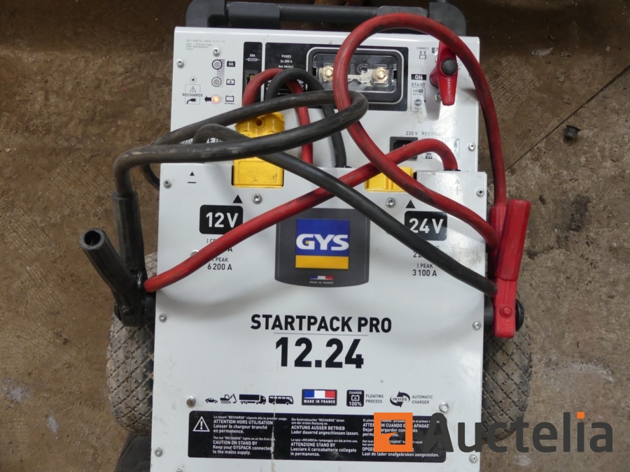 Professional booster GYS STARTPACK 12.24 CI (without batteries)