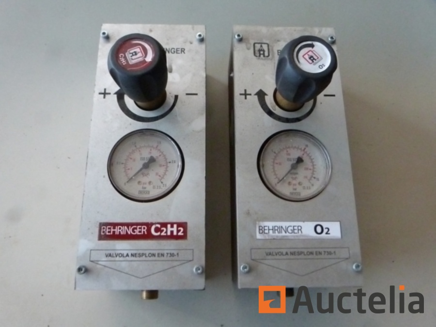 Behringer oxygen and acetylene pressure gauges - Construction - Constr ...