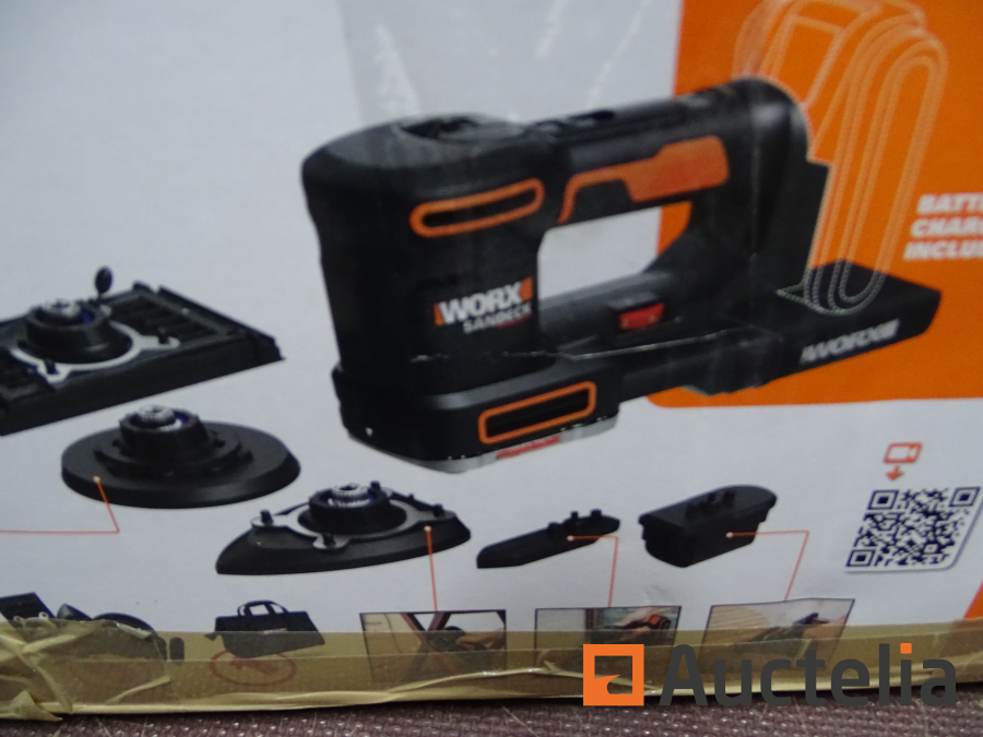 Belt sander cordless 18V WORX WX820.9 Sanders auctelia