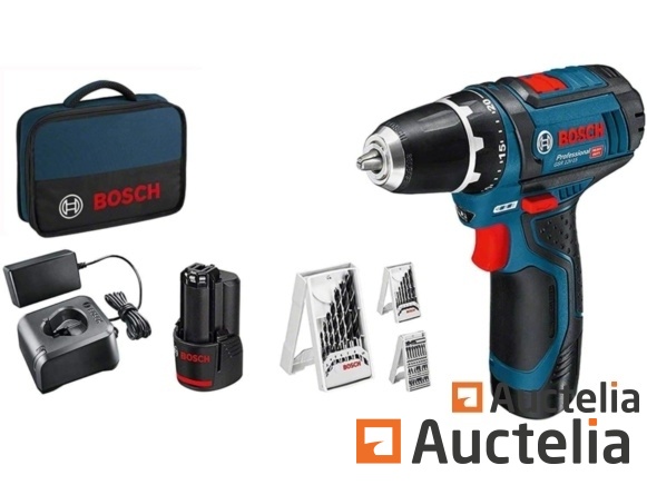 Bosch Professional GSR 12V 15 Accessories Drill Pack Screw