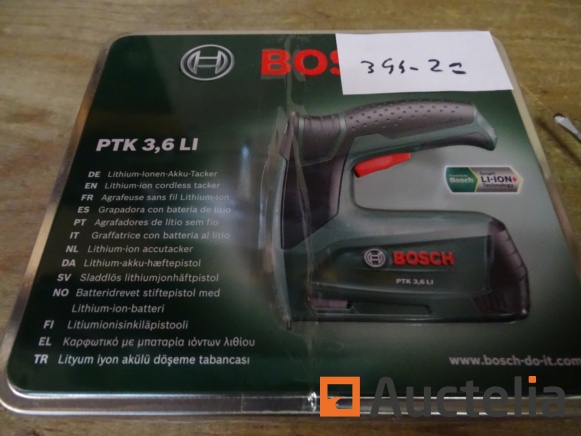 Bosch ptk 3.6 li best sale cordless tacker