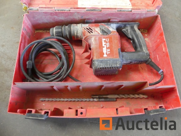 Drill demolition hammer Hilti TE 15-C - Ref. : 61131 - Hand tools -  auctelia.com