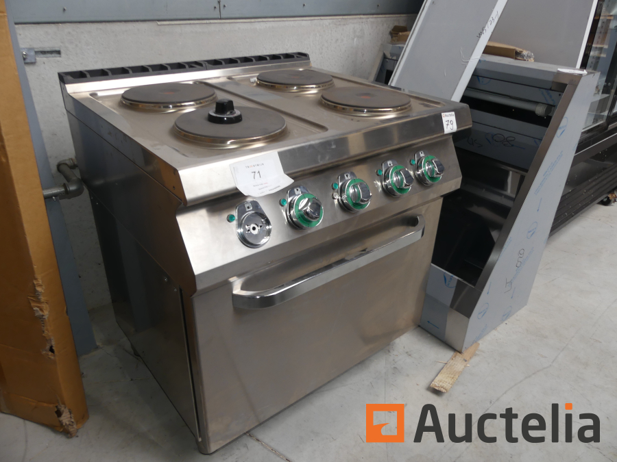 Gas stove with on sale electric plates