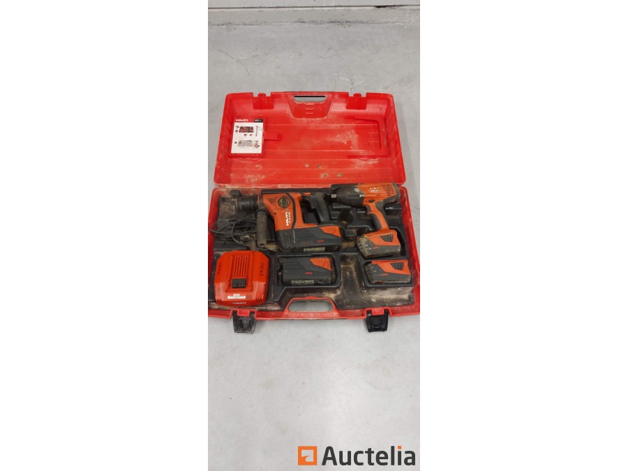 kit chisel hammer impact nut cordless Hilti Hand tools