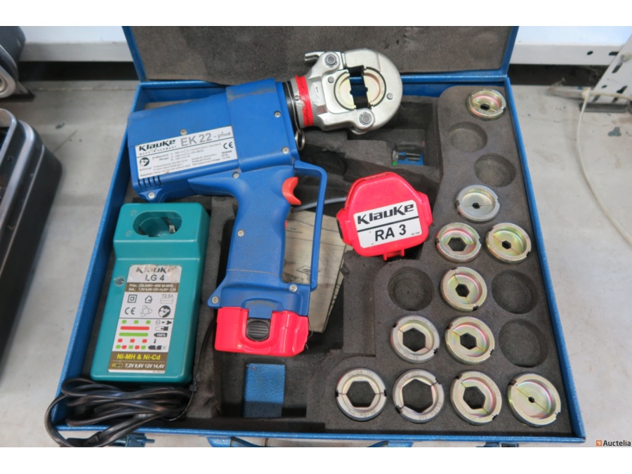 Klauke EK 22 plus Battery operated Crimping Tool Hand tools auctelia