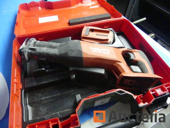 Reciprocating saw on Hilti SR 6 A22 battery nr of series 100352