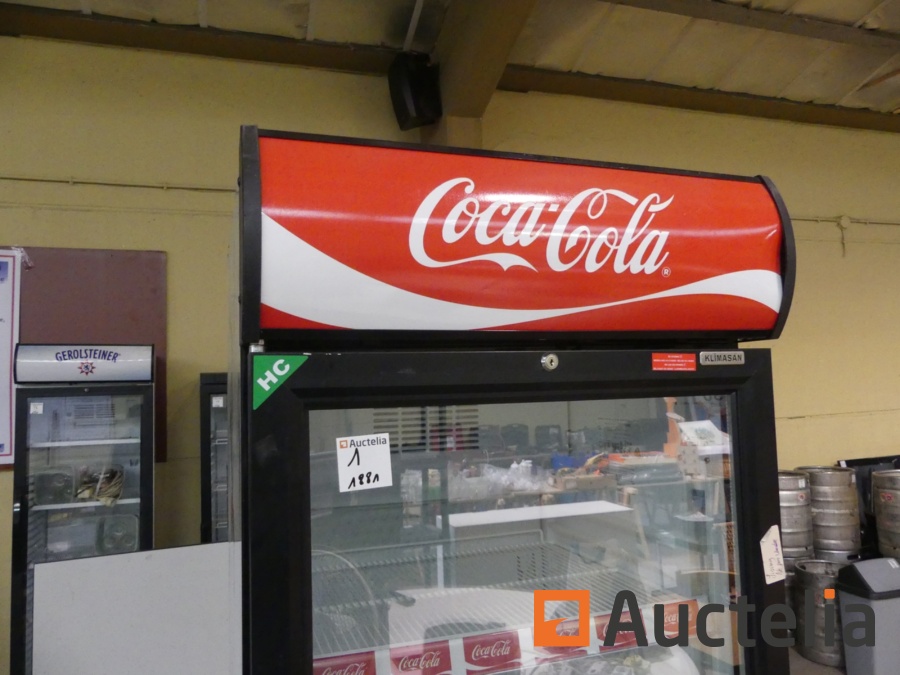 Frigo Coca Cola (double-porte et éclairage) Klimasan