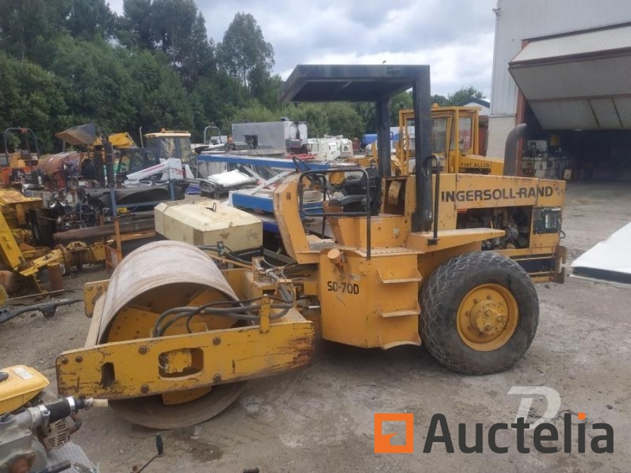 Road roller Ingersoll Rand SD70D REF2955 Compaction equipment