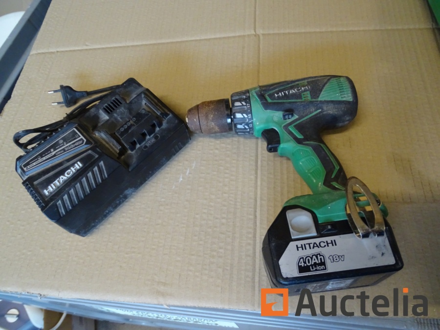 Screw driver 18V on Hitachi DV 18DBEL Battery Drill screwdriver