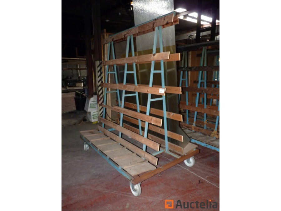 Storage Rack for glass sheets on wheels Other industries Glass & C