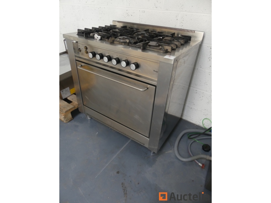 Stove 6 Gas nozzles STAR 4196OG/BE MP96 Horeca Ovens / stoves