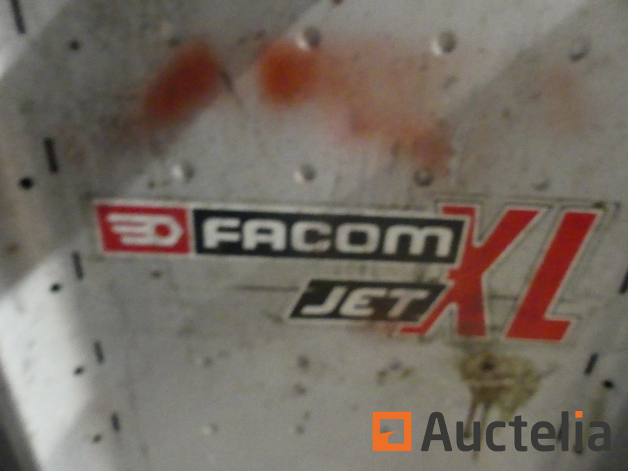 JET.7M5APF Facom, Carro de herramientas Facom con 7 cajones, 1194mm (l.) x  575mm (an.) x 1035mm (alt.), 234-9499