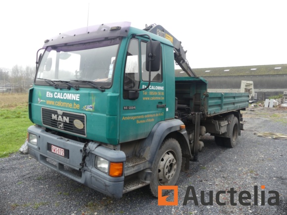 Truck Man 14-224 (1996–328314 km) - Dropside truck with