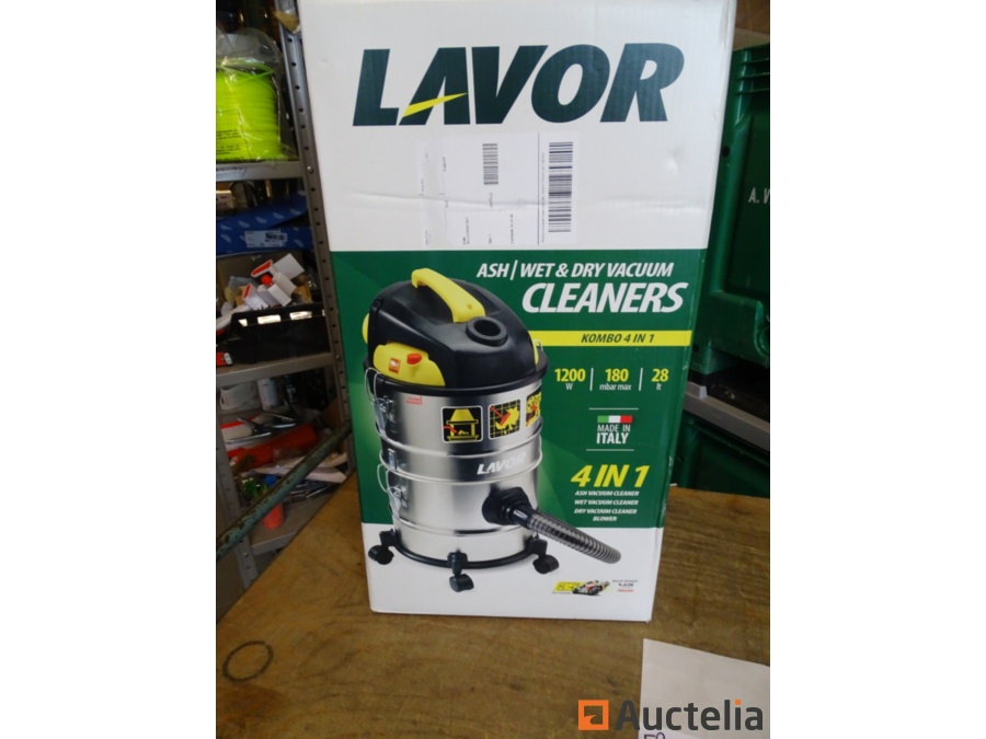 Vacuum cleaner ash/dust/liquids and LAVOR Ashley Kombo 4-in-1 wind tunnel