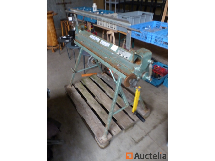 1 plieuse manuelle JOUANEL PCH1020, longueur de pliage 1m - Métal - ma ...