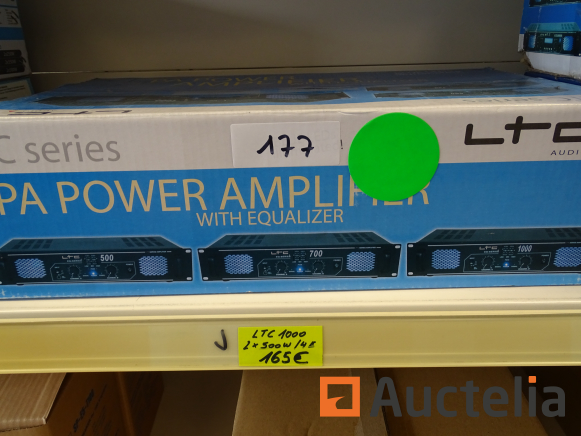 Amplificateur sono avec égaliseur LOTRONIC Audio LTC1000