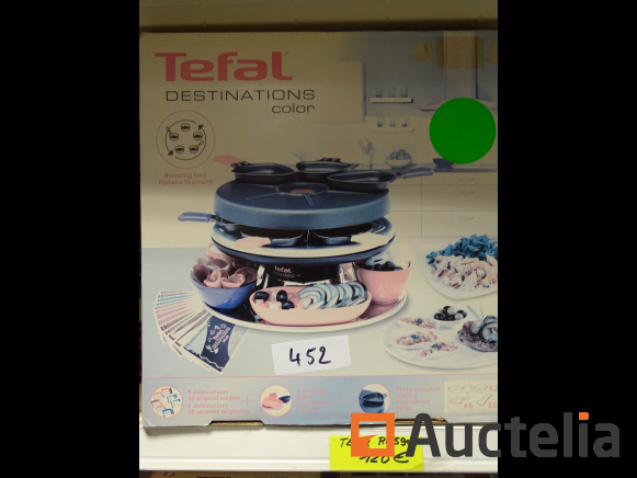 Appareil à raclettes 6 personnes TEFAL RE5900 - Appareil