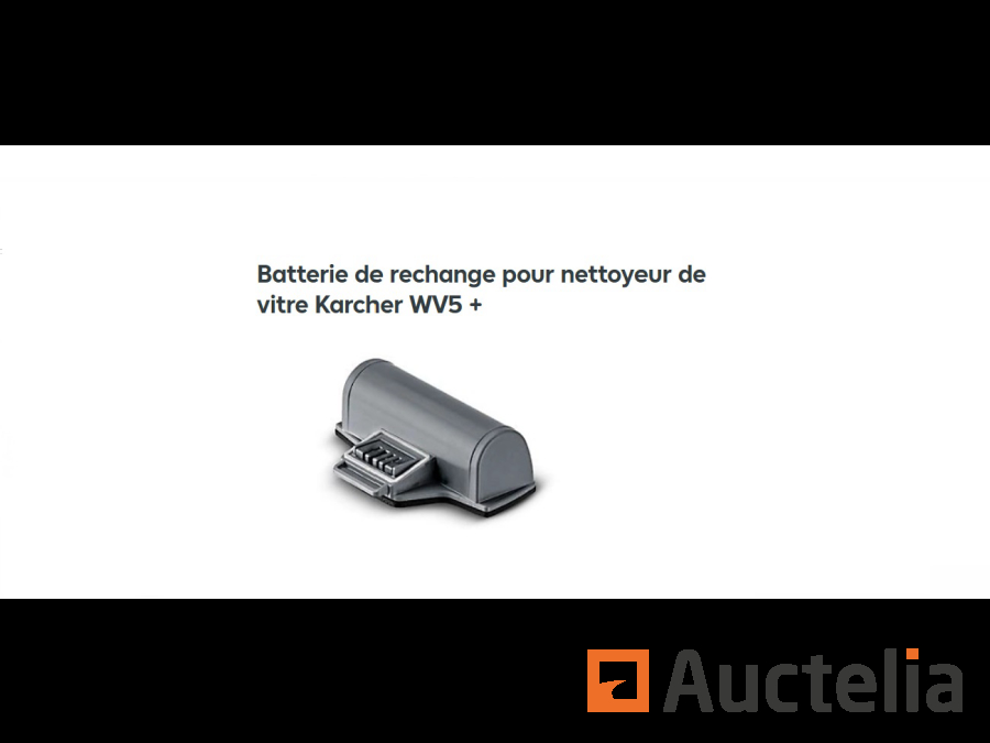 Batterie de rechange pour nettoyeur de vitre Karcher WV5 +