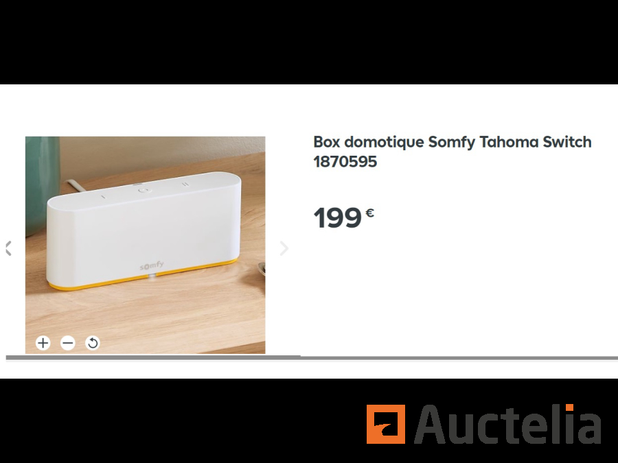 Box domotique SOMFY 1870595 - TaHoma switch - Pièces détachées pour ma 