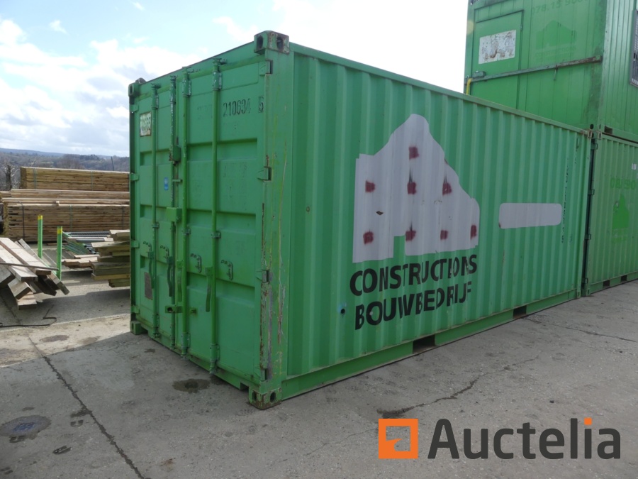 Container maritime 20 pieds aménagé en atelier - Transport - Container ...