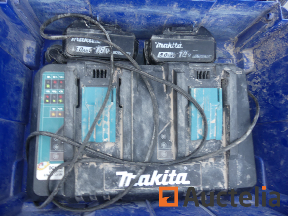 Double chargeur et 2 accus 18 V Makita - Autres matériels TP - Outilla 