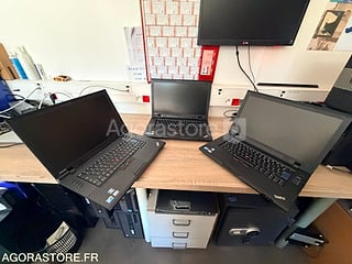 Lot 10 PC portable LenovoThinkPad L510 d'occasion aux enchères - Agorastore