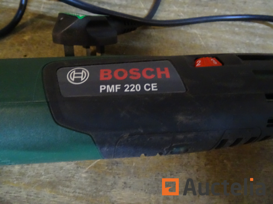 BOSCH Vert - Outil multifonction BOSCH PMF 220 CE - 220W - Avec coffret  d'accessoires - 0603102000