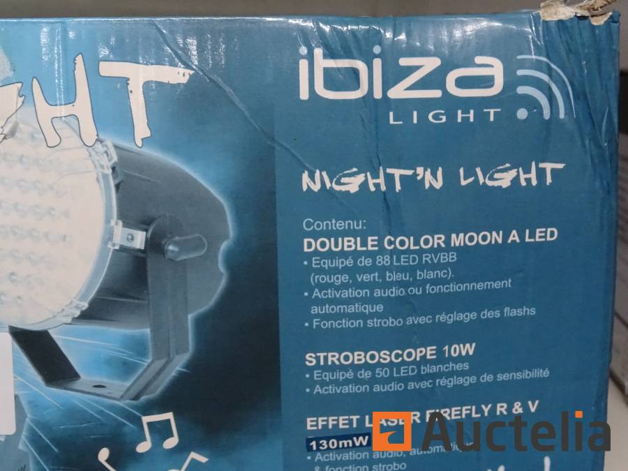Pack 3 jeux de lumière à LED et Laser BOOST Night & Light