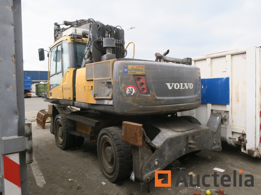Pelle sur pneus Volvo Excavator EW 16 0C (Matis 8673) d'occasion aux ...
