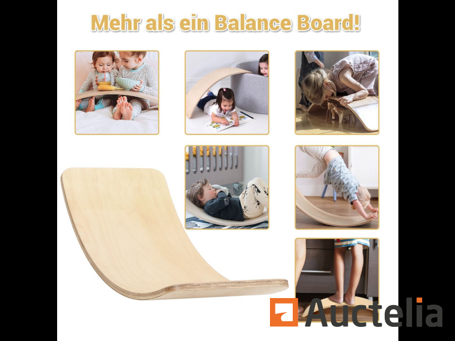 Planche d'équilibre en bois Pour enfant - Biens de consommation 