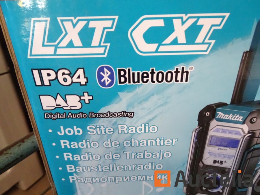 Radio MAKITA DMR112 IP64 Bluetooth DAB+ - Radio de chantier 