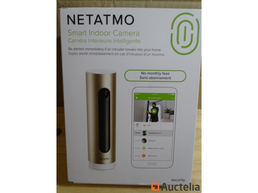 Smart Caméra intérieur Netatmo. Valeur magasin : 183 €