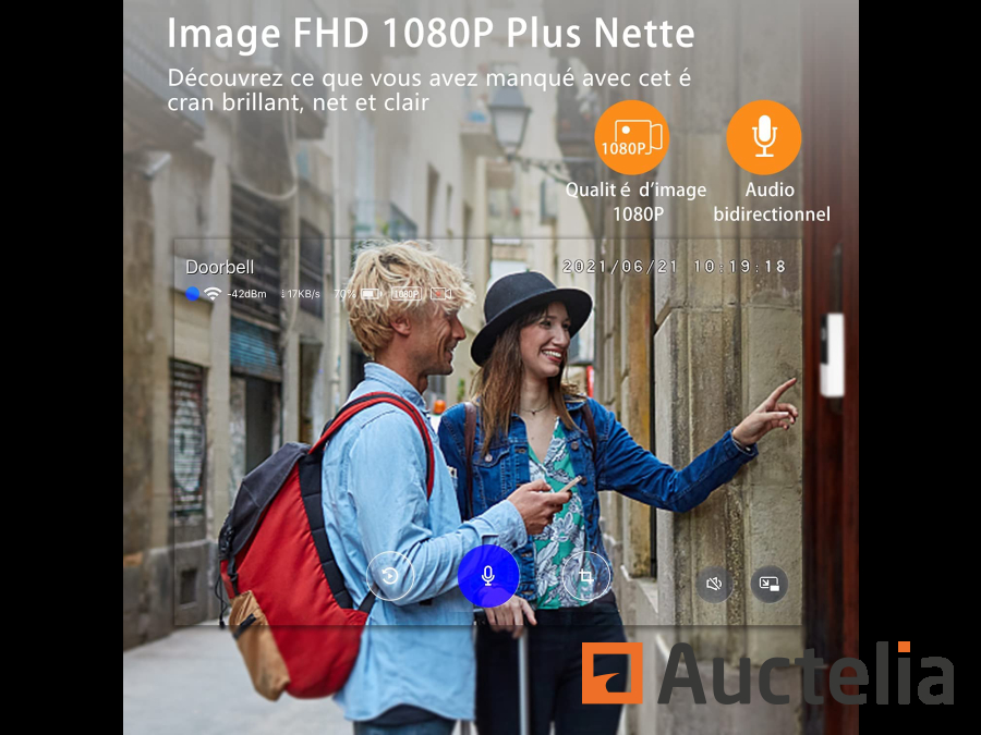 Sonnette sans Fil avec Caméra t8 smart - Autres industries - Biens