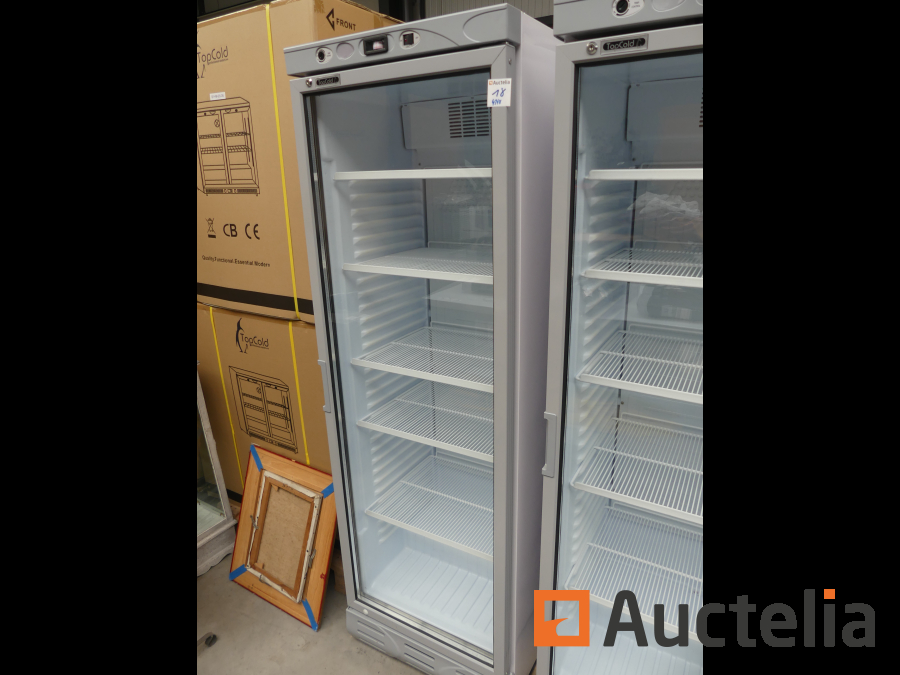 Vitrine frigo Topcold T401LUX / Base modèle : D372 - Froid - dessertes 